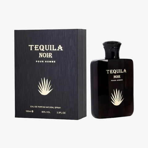 Tequila Noir Pour Homme for Men by Tequila Eau de Parfum Spray 3.3 oz