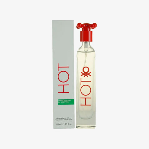 Hot by Benetton Eau De Toilette 3.3 oz Spray