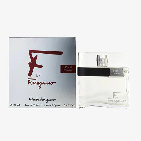 F by Ferragamo Pour Homme Men By Salvatore Ferragamo Eau de Toilette 3.4 oz