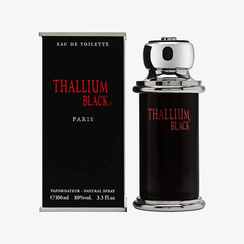 Thallium Black for Men By Yves de Sistelle Eau de Toilette 3.3 oz