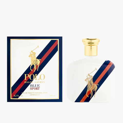 Polo Blue Sport Men by Ralph Lauren Eau De Toilette Spray 4.2 oz