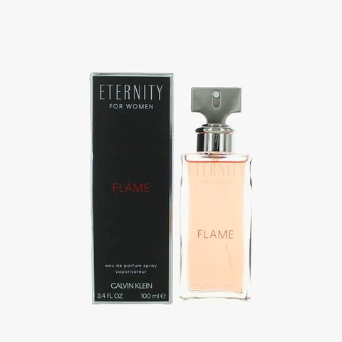 Eternity Flame For Women By Calvin Klein Eau De Parfum Spray 3.4 oz