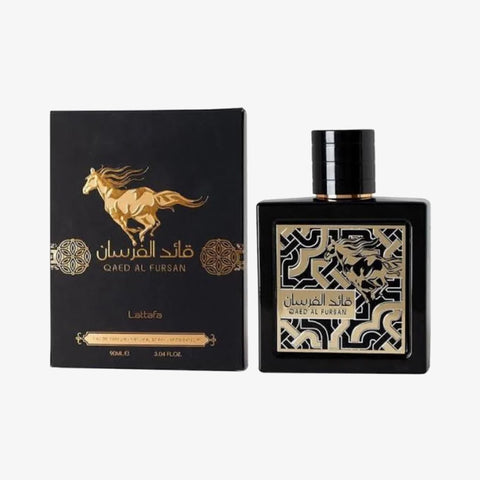 Qaed Al Fursan by Lattafa Eau De Parfum Spray 3 oz