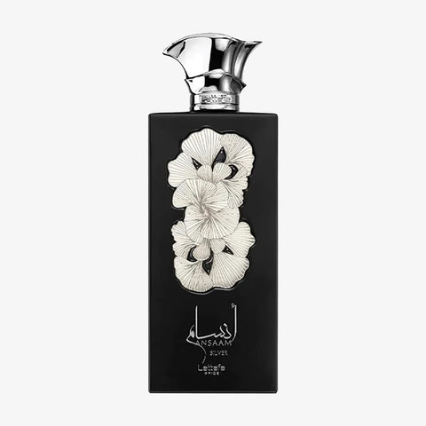 Ansaam Silver by Lattafa Eau De Parfum Spray 3.4 oz