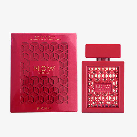 Rave Now Rouge For Women By Lattafa Eau de Parfum 3.4 oz
