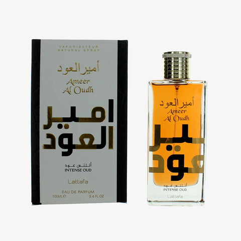 Ameer Al Oudh Intense Oud by Lattafa Eau De Parfum Spray 3.4 oz