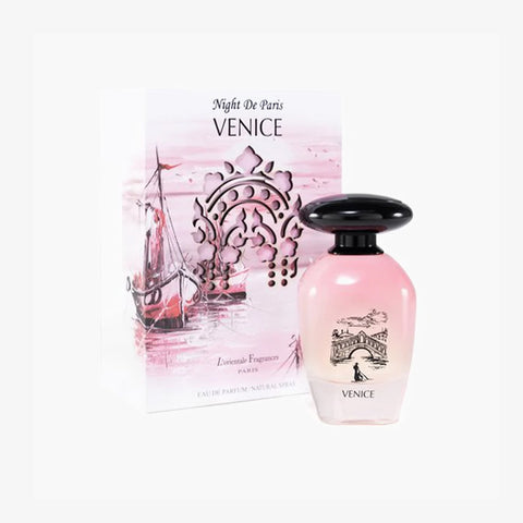 Night de Paris Venice By Lorientale Fragrances Eau de Parfum Spray Tester in White Box 3.3 oz