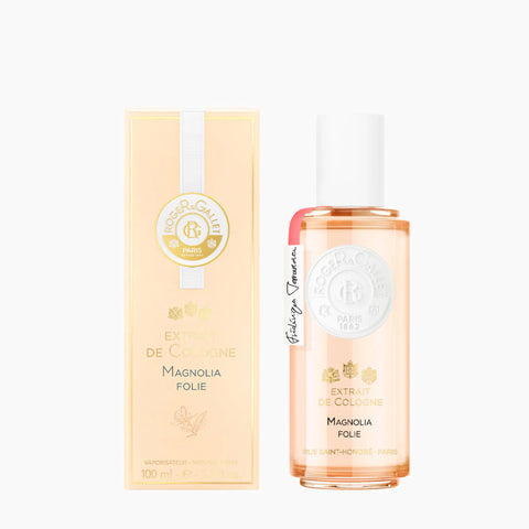 Magnolia Folie For Women By Roger & Gallet Extrait de Cologne Spray 3.3 oz