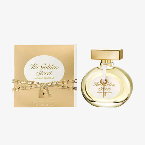 Golden Secret Women by Antonio Banderas Eau De Toilette Spray 2.7 oz