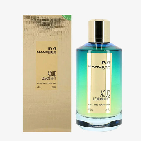 Aoud Lemon Mint Unisex By Mancera Eau de Parfum Spray 4 oz