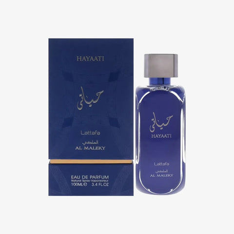 Hayaati Al Maleky by Lattafa Eau De Parfum Spray 3.4 oz