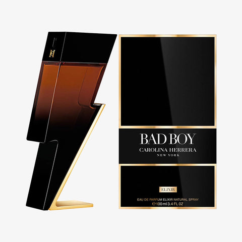 Bad Boy Elixir For Men By Carolina Herrera Eau de Parfum Elixir 3.4 oz
