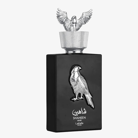 Shaheen Silver by Lattafa Eau De Parfum Spray 3.4 oz