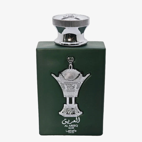 Al Areeq Silver For Men by Lattafa Eau De Parfum Spray 3.4 oz