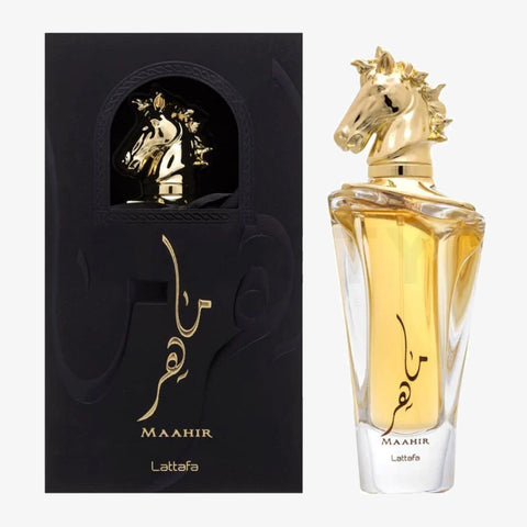 Maahir For Men By Lattafa Eau De Parfum Spray 3.4 oz