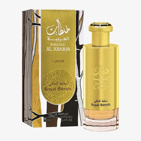 Khaltaat Al Arabia Royal Blends by Lattafa Eau De Parfum Spray 3.4 oz