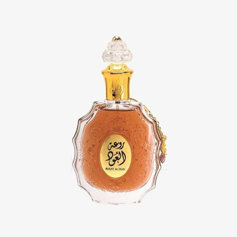 Rouat Al Oud by Lattafa Eau De Parfum Spray 3.4 oz