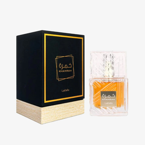 Khamrah by Lattafa Eau De Parfum Spray 3.4 oz