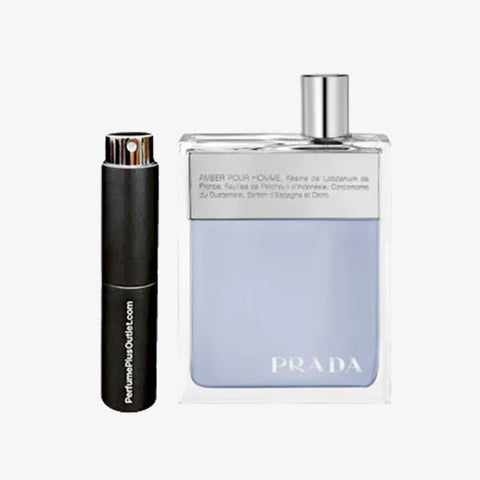 Travel Spray 0.27 oz Prada Amber Pour Homme For Men By Prada