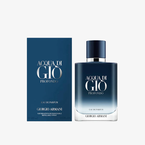 Acqua di Gio Profondo For Men By Giorgio Armani Eau de Parfum Spray 3.4 oz