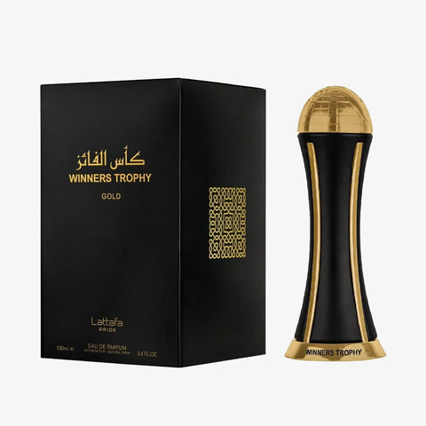Winners Trophy Gold by Lattafa Eau de Parfum Spray 3.4 oz