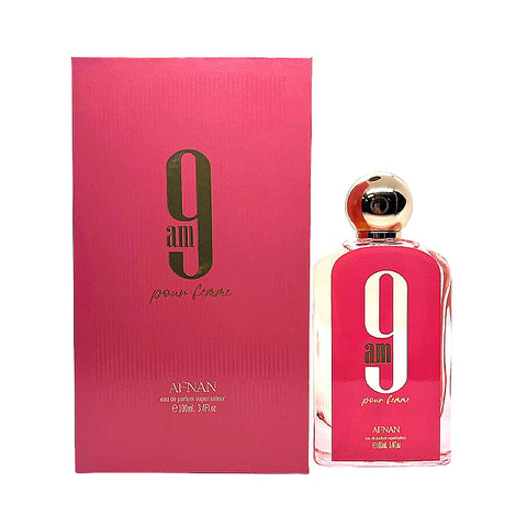 9 AM Pour Femme By Afnan Eau De Parfum 3.4 Oz