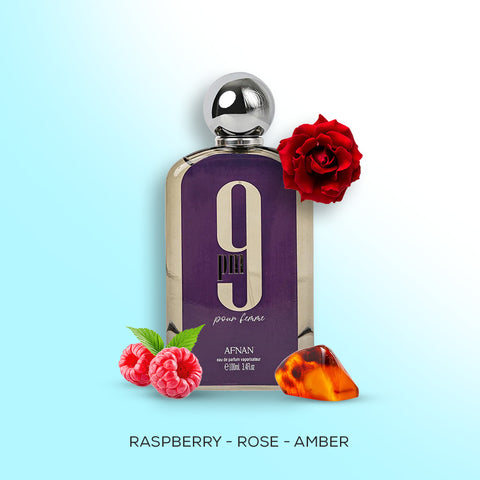 9 PM Pour Femme By Afnan Eau De Parfum 3.4 Oz (1)