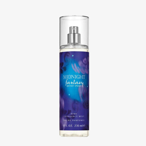 Midnight Fantasy For Women By Britney Spears Body Mist Spray 8 oz