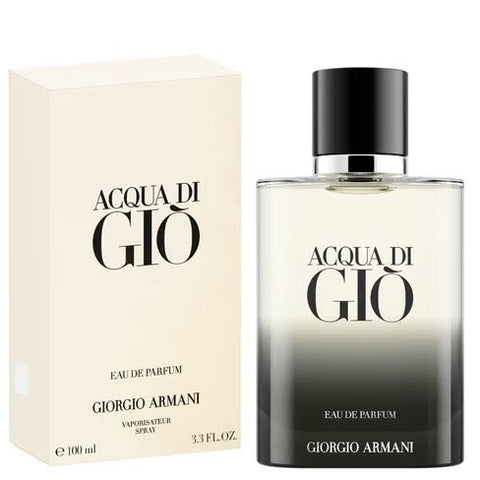 Acqua di Gio For Men By Giorgio Armani Eau de Parfum Spray 3.4 oz