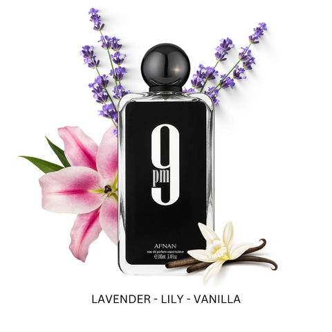 Afnan 9 PM For Men By Afnan Eau de Parfum 3.4 oz
