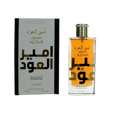 Ameer Al Oudh Intense Oud by Lattafa Eau De Parfum Spray 3.4 oz