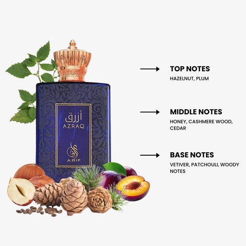 Azraq For Men By Arif Perfumes Eau De Parfum Spray 3.4 oz