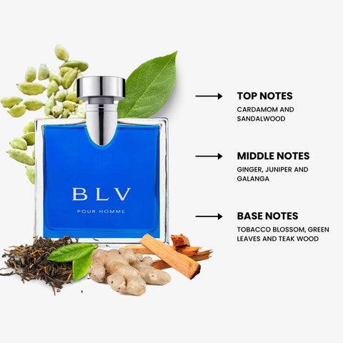 BLV For Men By Bvlgari Eau De Toilette Spray