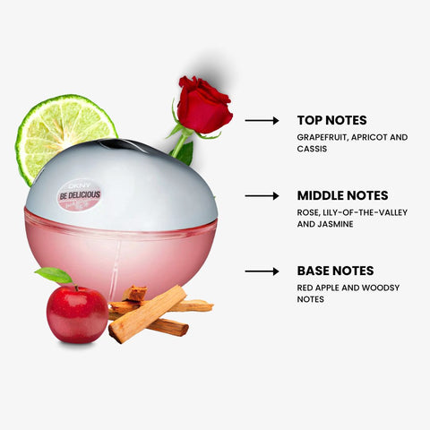 Be Delicious Fresh Blossom For Women By DKNY Eau De Parfum 3.4 oz