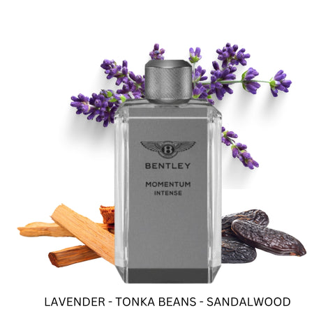 Bentley Momentum Intense For Men By Bentley Eau De Parfum 3.4 Oz