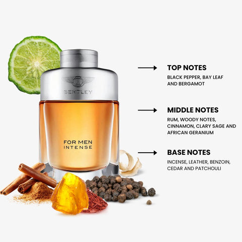 Bentley Intense For Men By Bentley Eau de Parfum Spray 3.4 oz