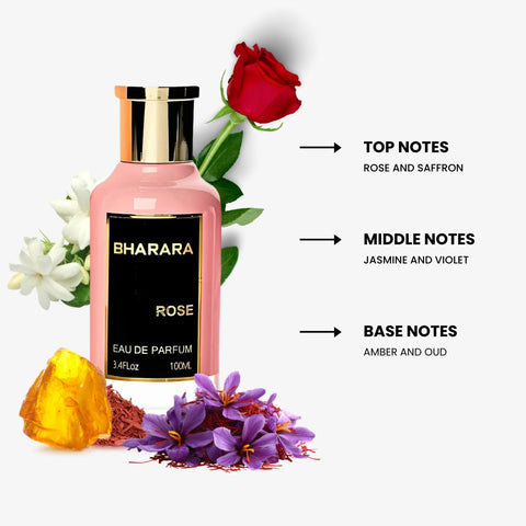 Bharara Rose for Women by Bharara Eau De Parfum Spray 3.4 oz