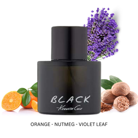 black For Men By Kenneth Cole Eau De Toilette Spray 3.4 oz