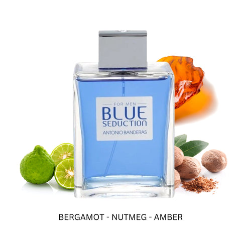 Blue Seduction For Men By Antonio Banderas Eau De Toilette Spray