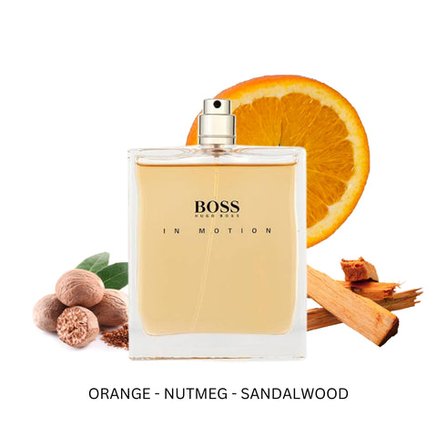 Boss in Motion Men By Hugo Boss Eau De Toilette Spray 3.3 oz