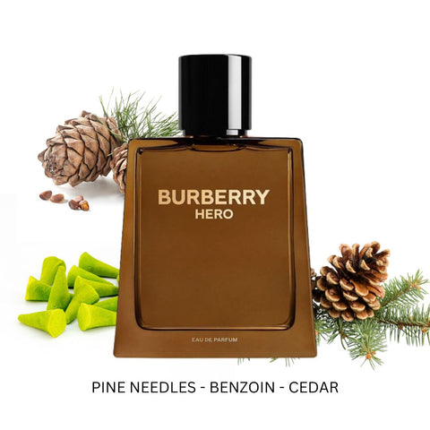 Burberry Hero For Men By Burberry Eau De Parfum Spray 3.3 Oz