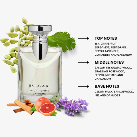 Bvlgari Extreme For Men By Bvlgari Eau de Toilette Spray