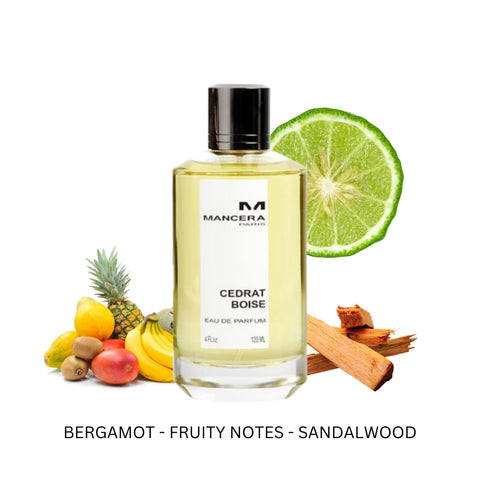 Cedrat Boise Unisex By Mancera Eau de Parfum Spray 4 oz