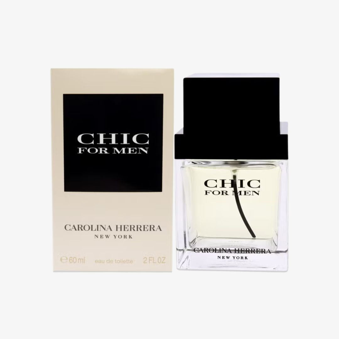 Carolina Herrera Chic For Men Eau De Toilette | PerfumePlusOutlet