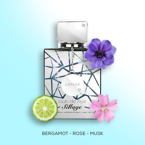 Club De Nuit Sillage Unisex By Armaf Eau De Parfum Spray 3.6 Oz