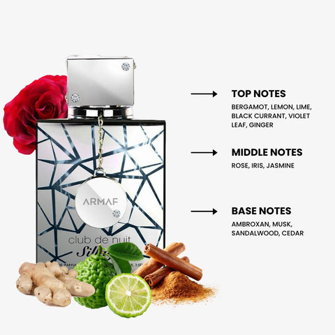 Club de Nuit Sillage Unisex By Armaf Eau de Parfum Spray 3.6 oz