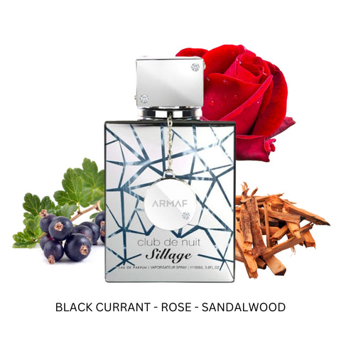 Club de Nuit Sillage Unisex By Armaf Eau de Parfum Spray 3.6 oz