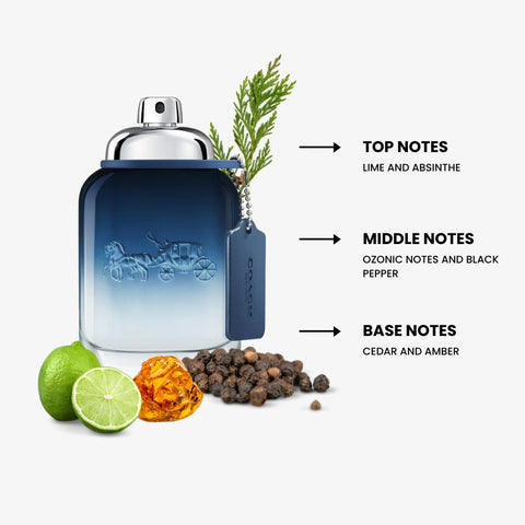 Coach Blue For Men By Coach Eau De Toilette Spray