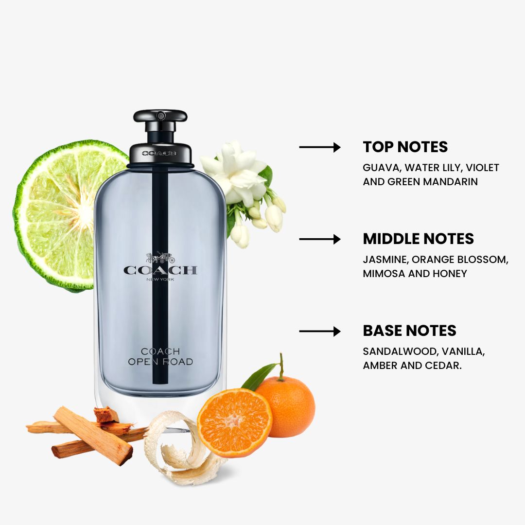 Coach Open Road For Men Eau De Toilette Spray | PerfumePlusOutlet