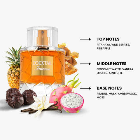 Cocktail Intense by Fragrance World Eau De Parfum Spray 3.4 oz